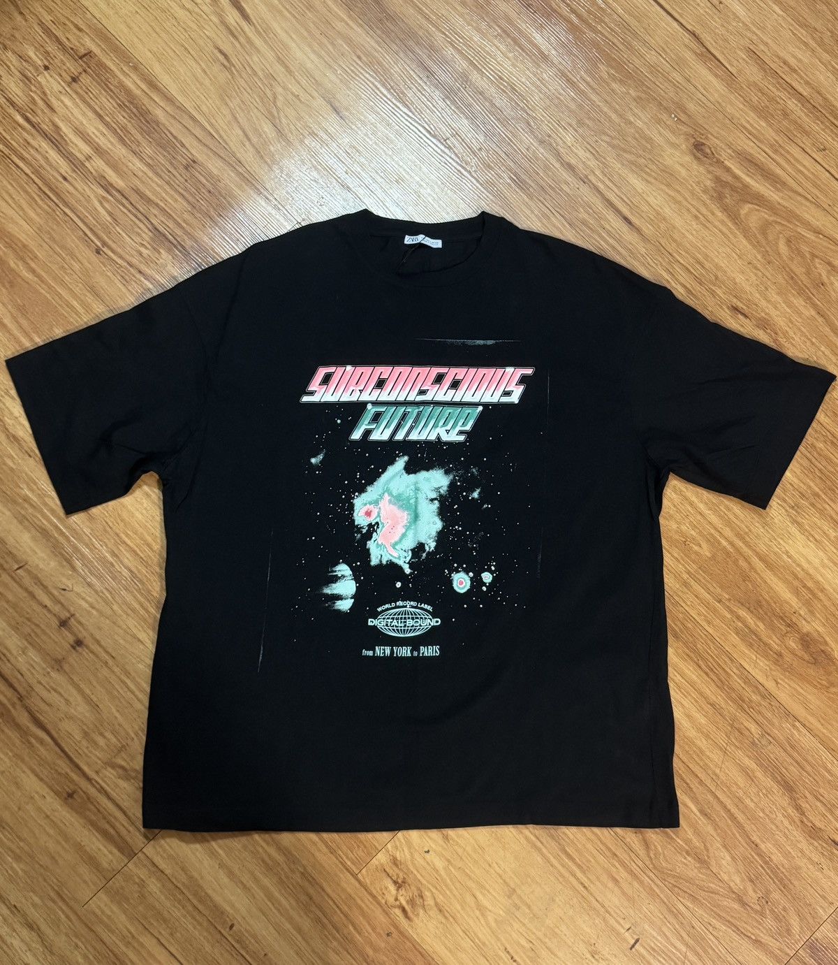 Zara Zara graphic t-shirt Size US L / EU 52-54 / 3 - 1 Thumbnail