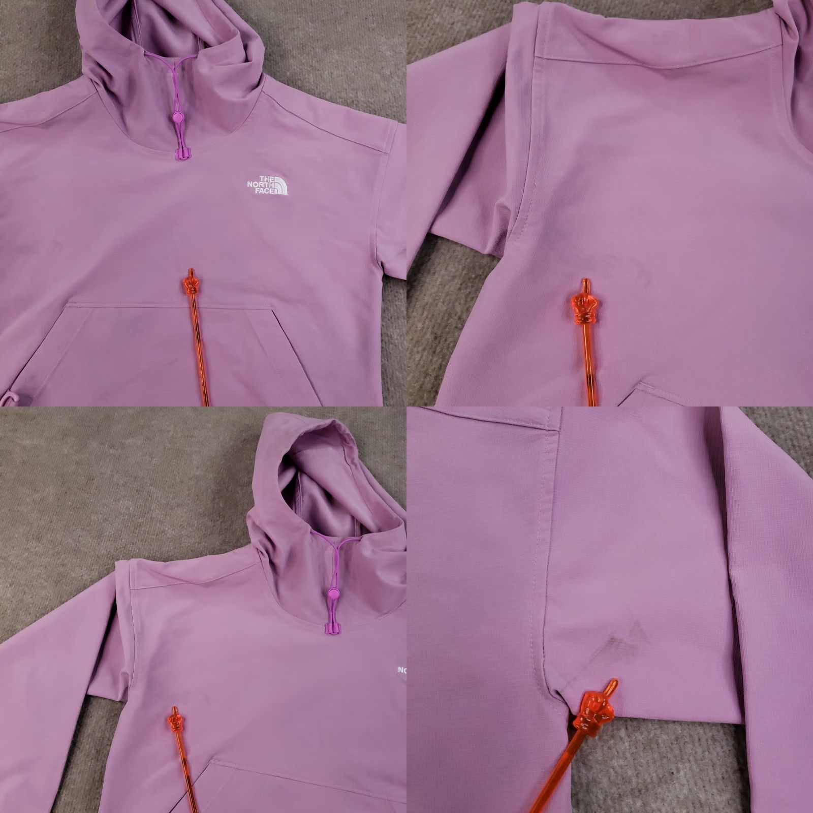 The North Face North Face Hoodie Pullover Women XS Purple Softshell Outdoor Stain Flaws Stretch Size XS / US 0-2 / IT 36-38 - 9 Thumbnail