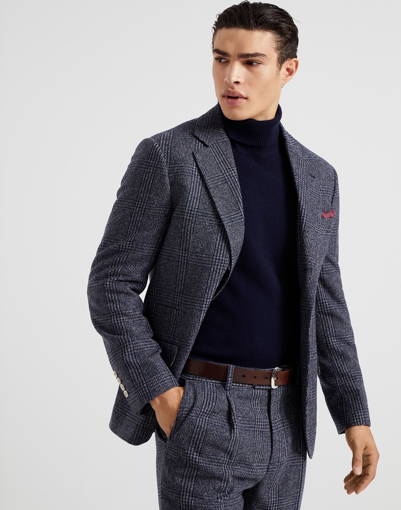 Brunello Cucinelli Jacket in Dark Blue Size US M / EU 48-50 / 2 - 4 Thumbnail