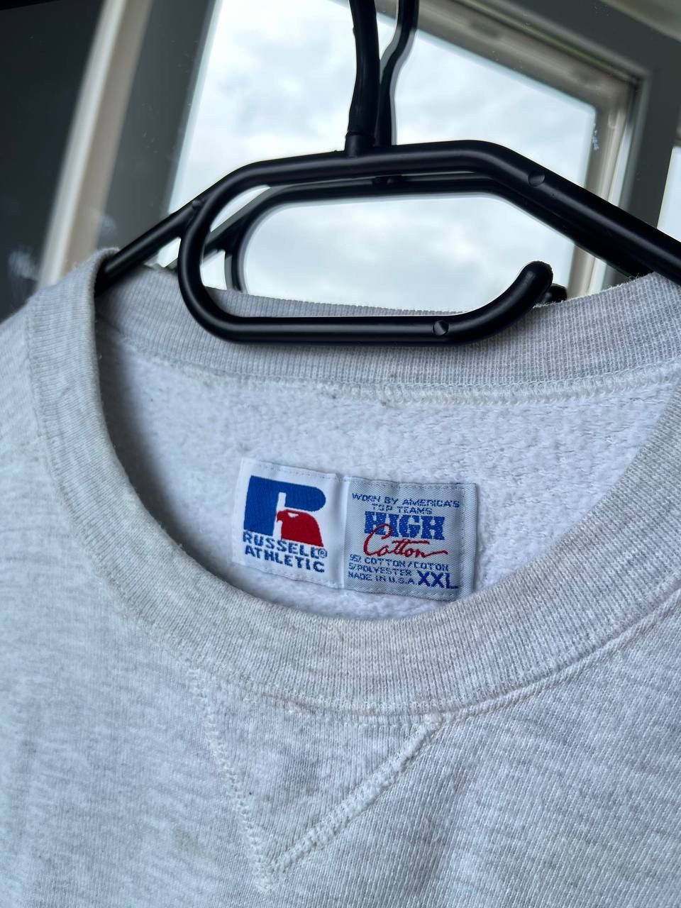 Russell Athletic × Vintage Vintage Russel Athletic Boxy Sweatshirt Y2K Size US XXL / EU 58 / 5 - 3 Thumbnail