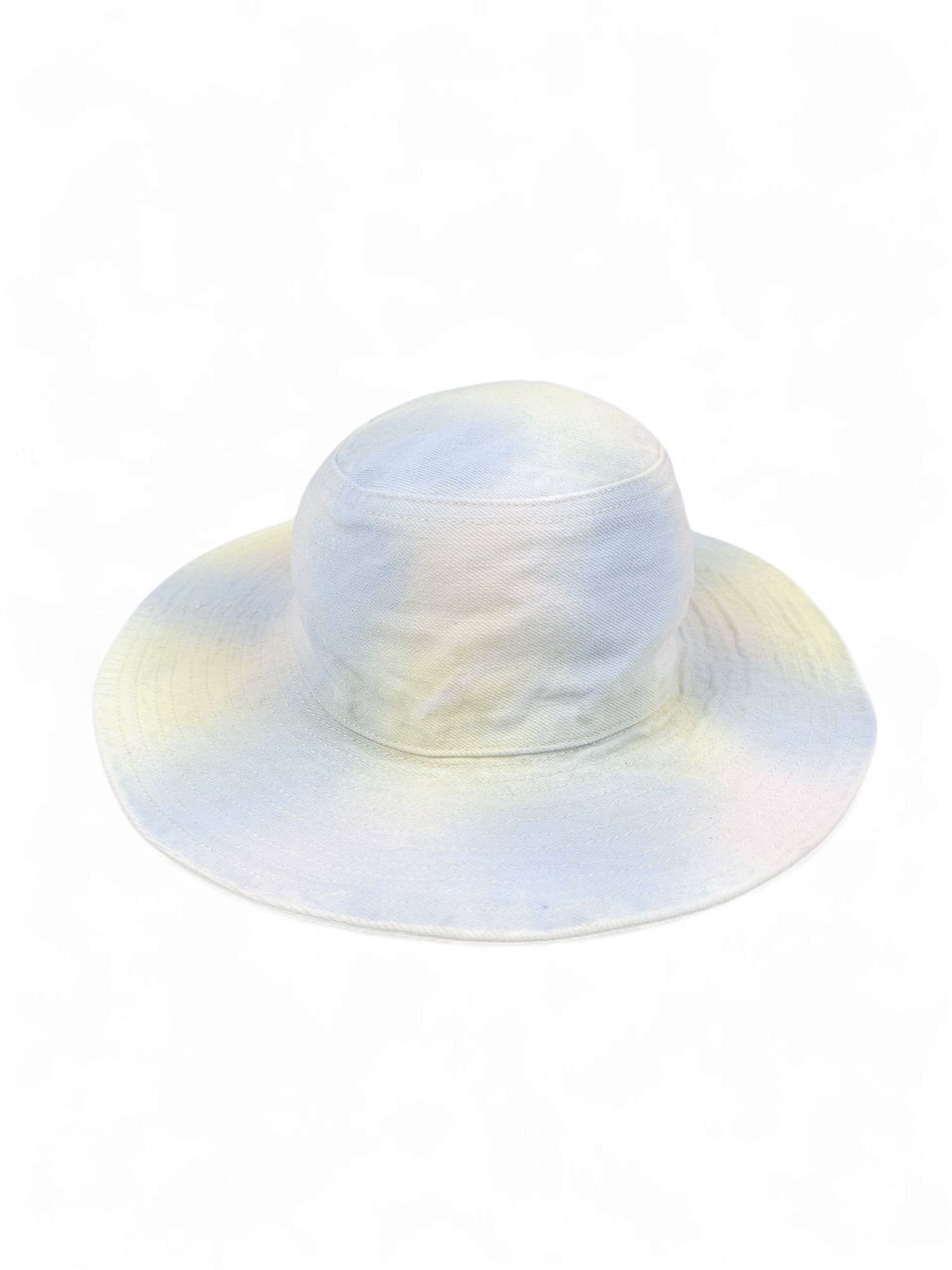 Ganni 💎 Ganni Pastel Light White Bucket Hat Luxury Designer Size ONE SIZE - 4 Thumbnail
