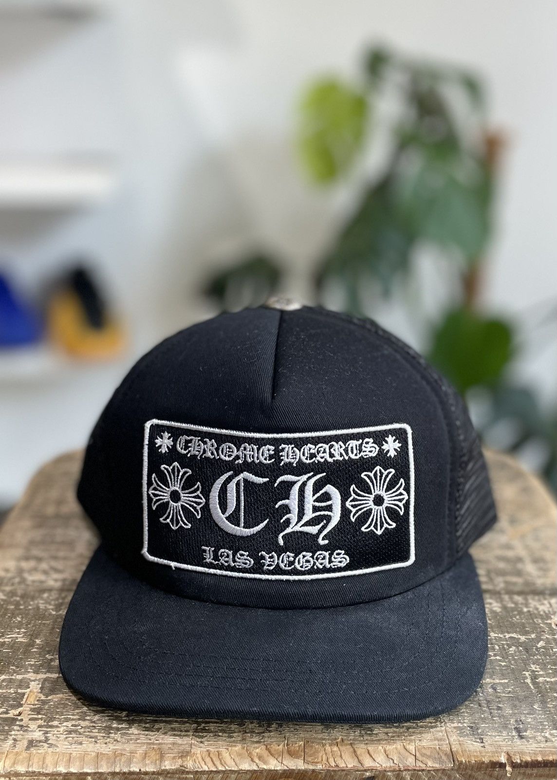 【人気/関税/送料込み】 Chrome Hearts CH Las Vegas Trucker Ha Chrome Hearts CH Las Vegas Trucker Hat Black – Common Hype