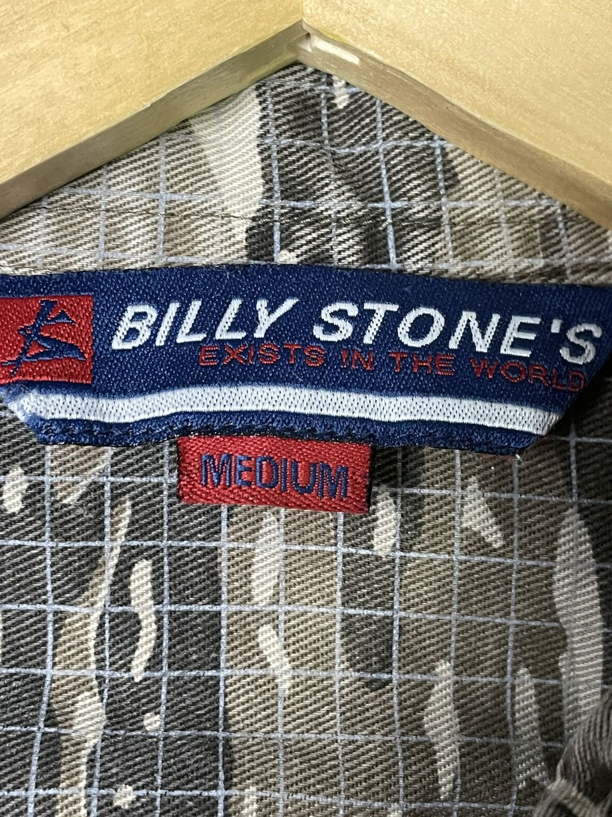 Japanese Brand Billy Stones Military Button Up Shirts (51) Size US M / EU 48-50 / 2 - 5 Thumbnail