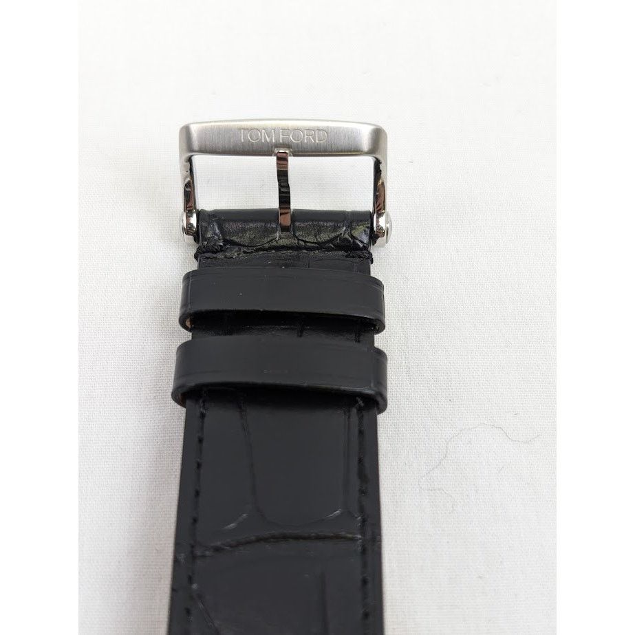 Tom Ford o1rshd1 Size: OS / Watch in Alligator & Real Gold in Black Size ONE SIZE - 8 Thumbnail