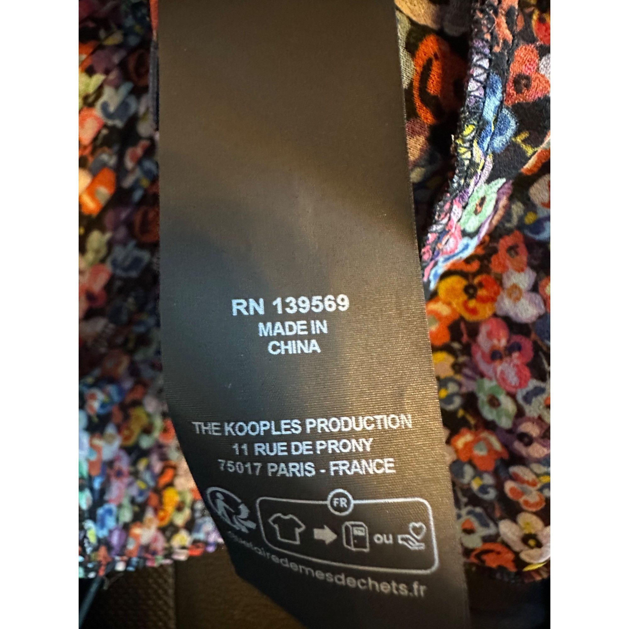The Kooples The Kooples Womens Blazing Field Floral Dress Pleated Frills Size S / US 4 / IT 40 - 8 Thumbnail