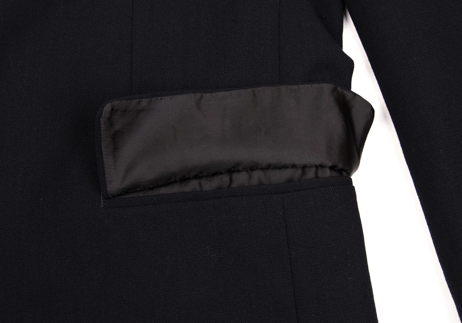 Issey Miyake Wool 3-Button Jacket in Navy Blue Size US L / EU 52-54 / 3 - 13 Thumbnail