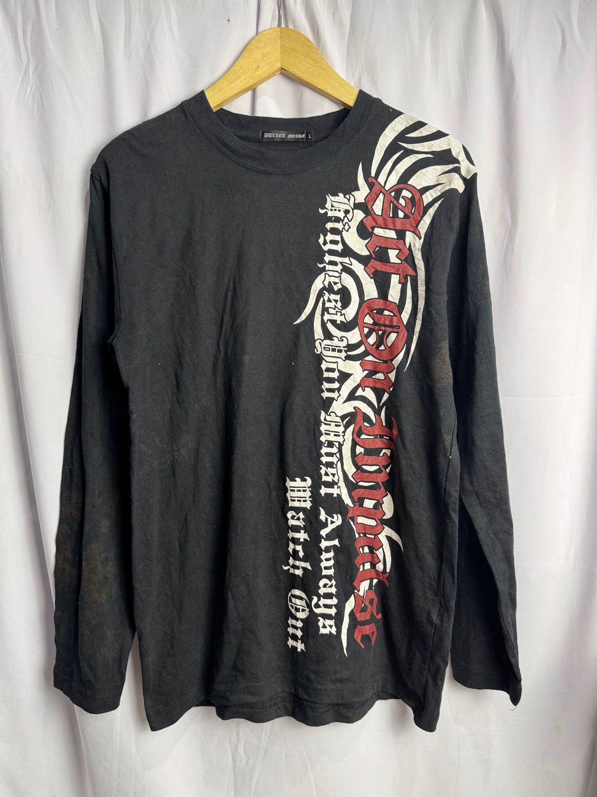 If Six Was Nine × Japanese Brand × Le Grande Bleu (L.G.B.) Bullet Noise Tribal Long Sleeve Japanese Size US L / EU 52-54 / 3 - 1 Thumbnail