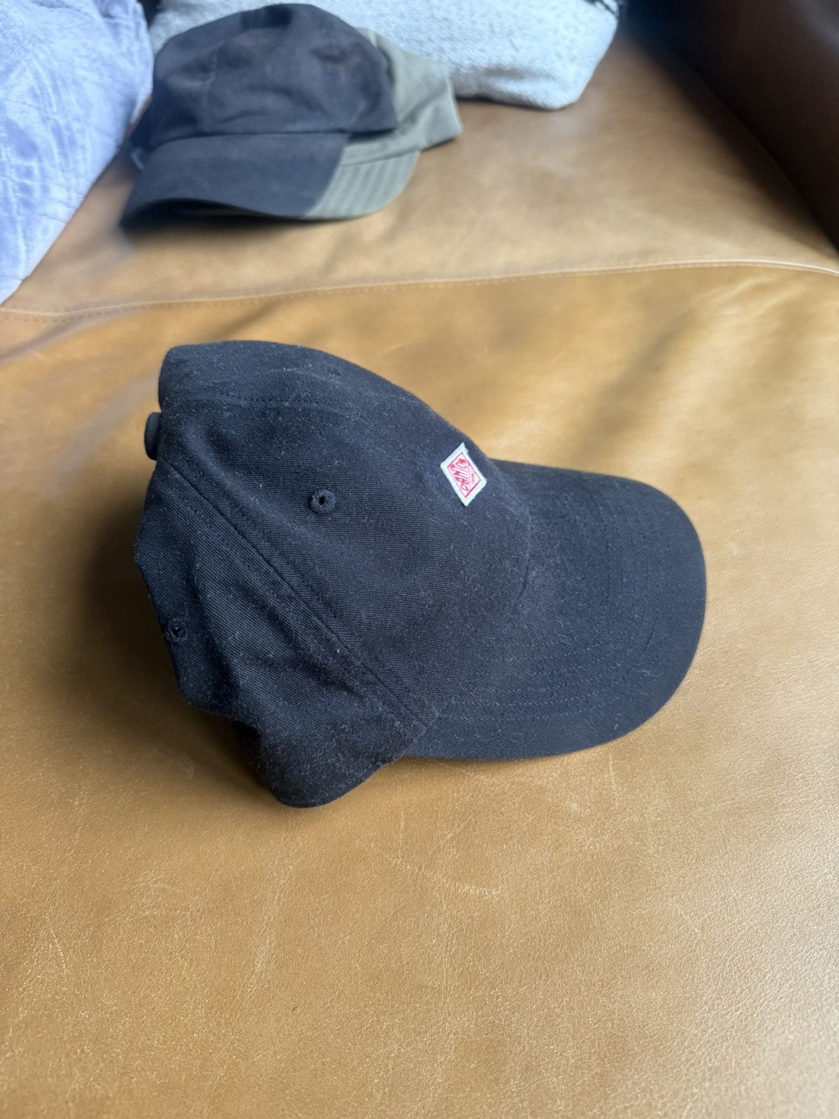 Danton DANTON Logo-Embroidered Cotton-Twill Baseball Cap Black Size ONE SIZE - 6 Thumbnail