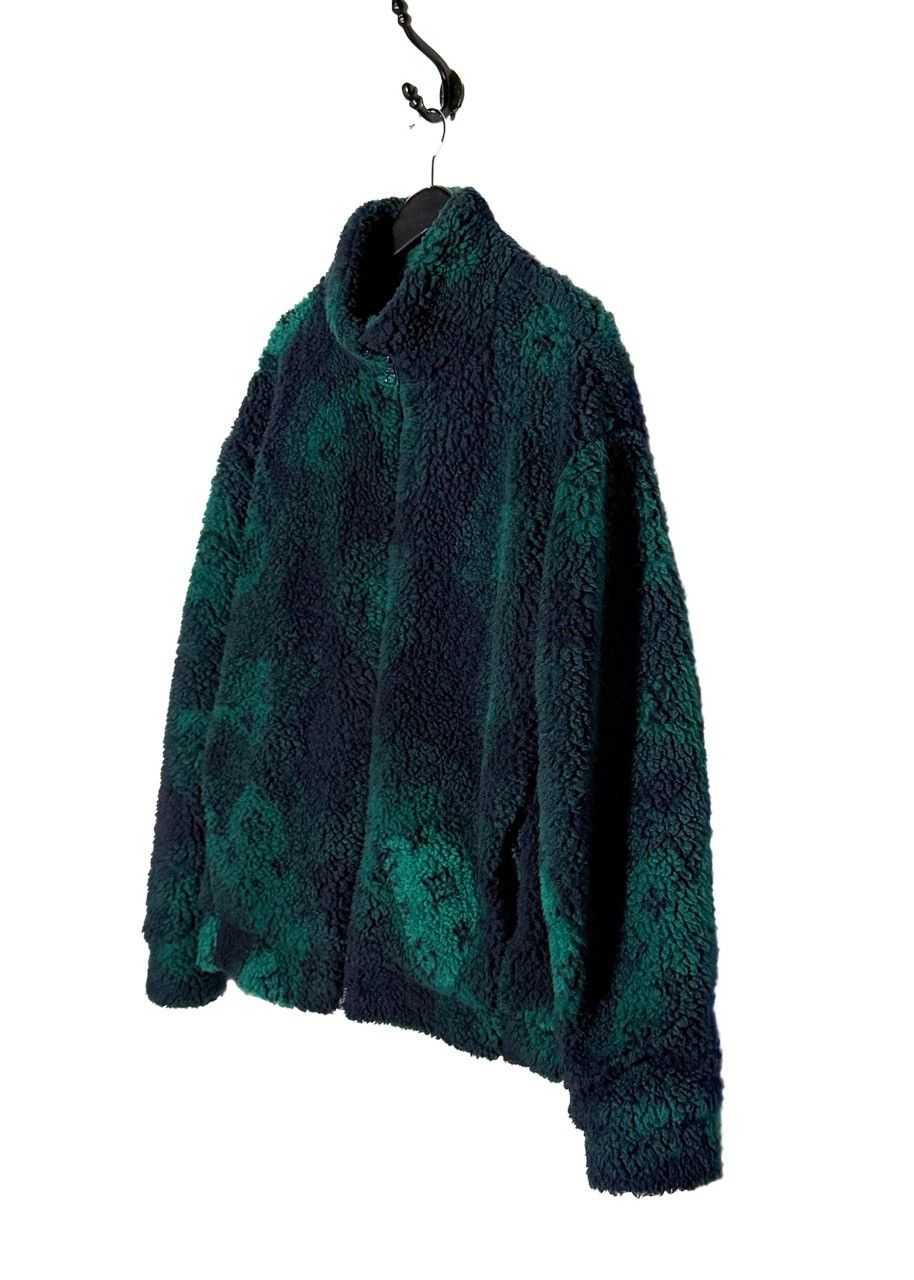 Louis Vuitton Louis Vuitton Blue Green Camo Monogram Fleece Jacket - 4L Size US XXL / EU 58 / 5 - 2 Thumbnail