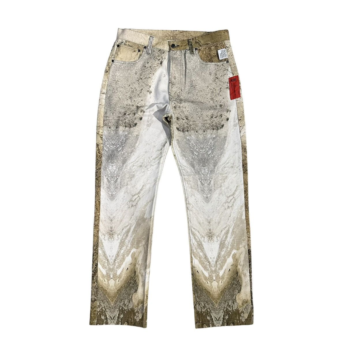 Designer Kids of broken future graphic denim Size US 34 / EU 50 - 1 Thumbnail