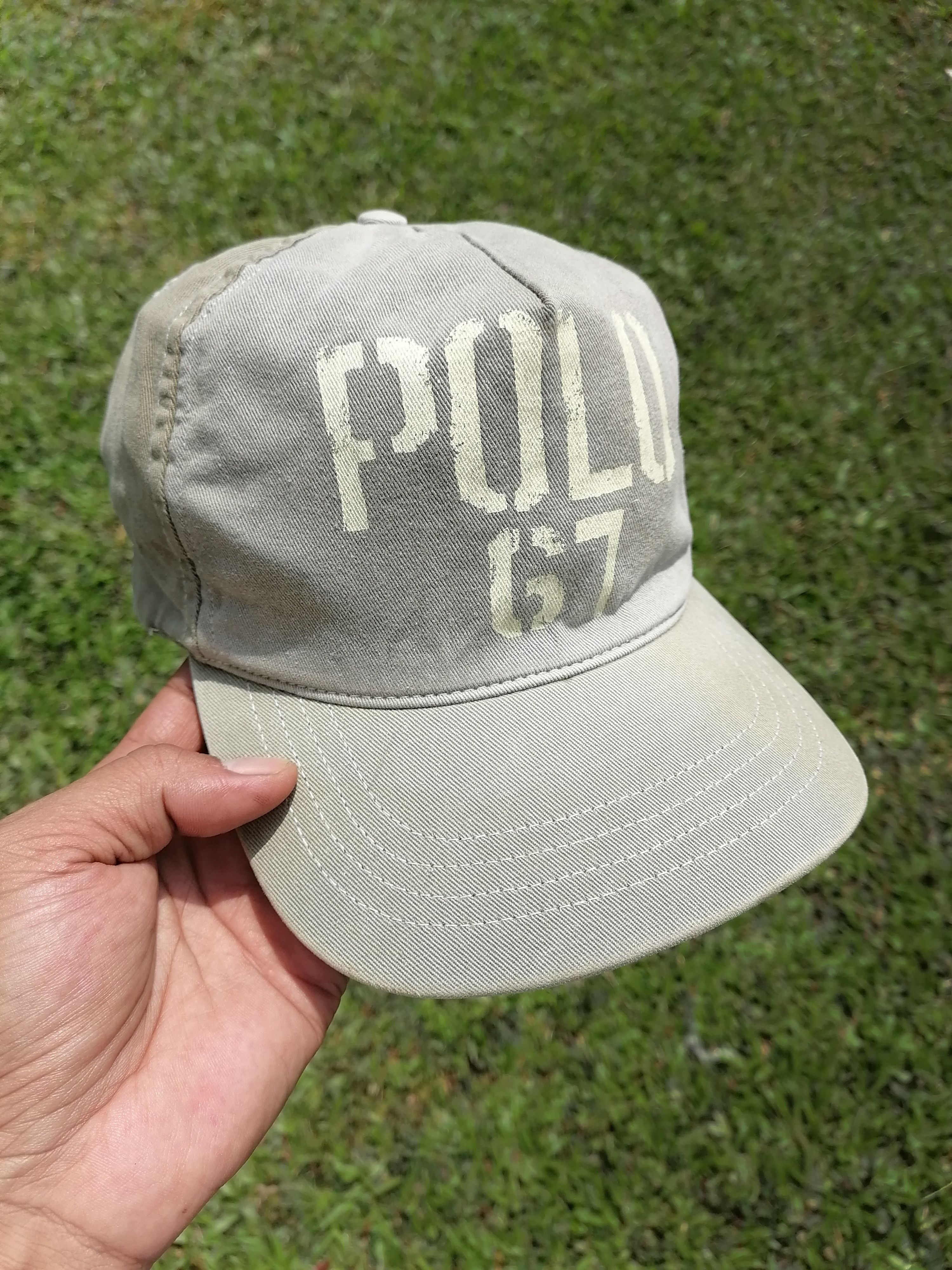希少 90s Polo by Ralph Lauren 2tone cap 90's Polo by Ralph Lauren bi-color cap | 古着屋 grin days
