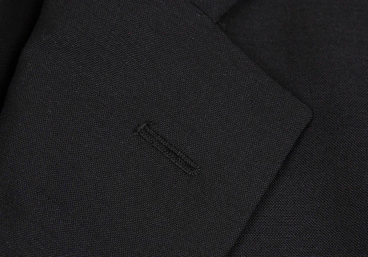 Issey Miyake Wool Waist Dart Design Jacket in Black Size 4 Size US XL / EU 56 / 4 - 4 Thumbnail