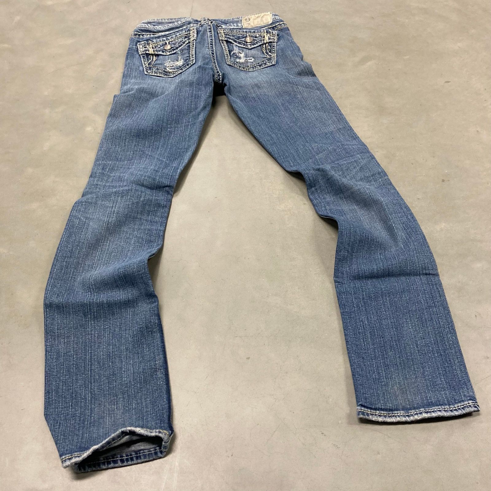 Silver Jeans Co. × Vintage y2k low rise silver bootcut Jeans 26x33 Size US 26 / EU 42 - 2 Thumbnail