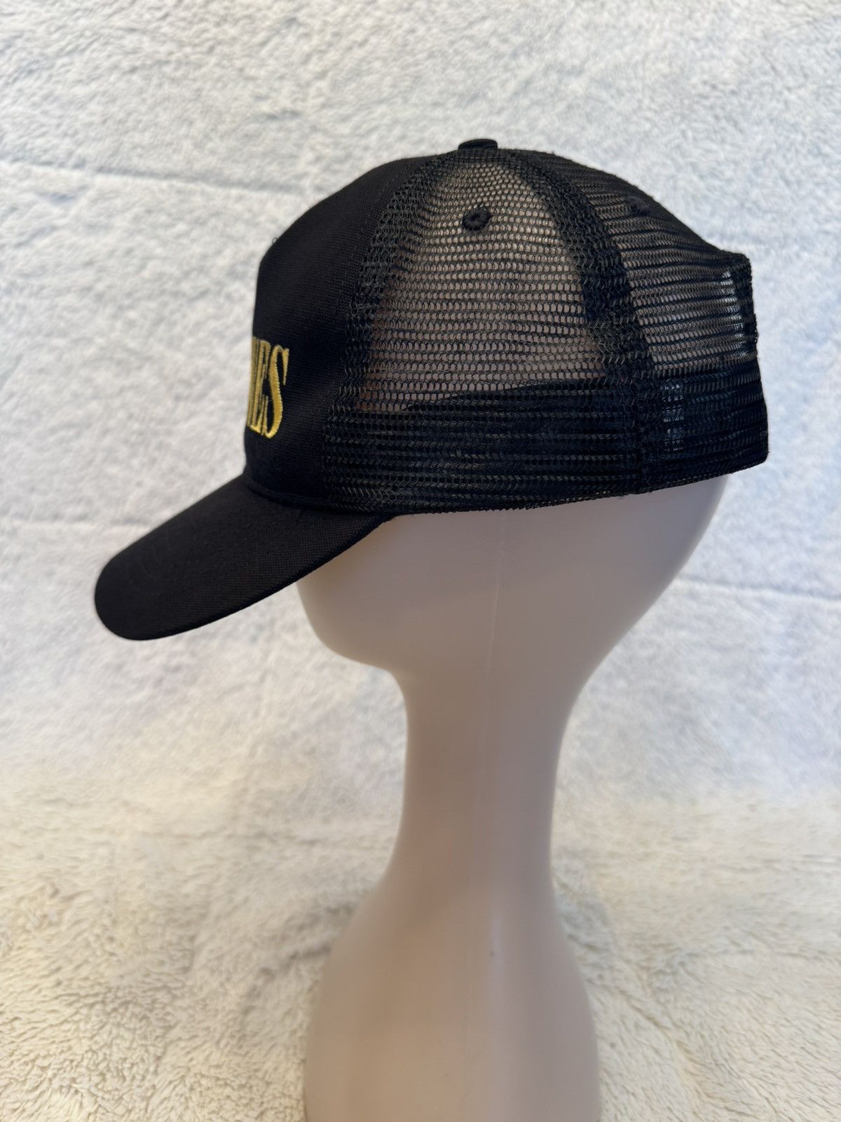 Amiri EUC AMIRI Wild Ones Embroidered Cap in Black & Yellow Size ONE SIZE - 4 Thumbnail