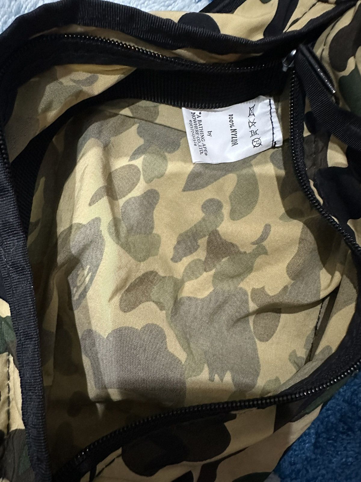 Bape 1st camo bag