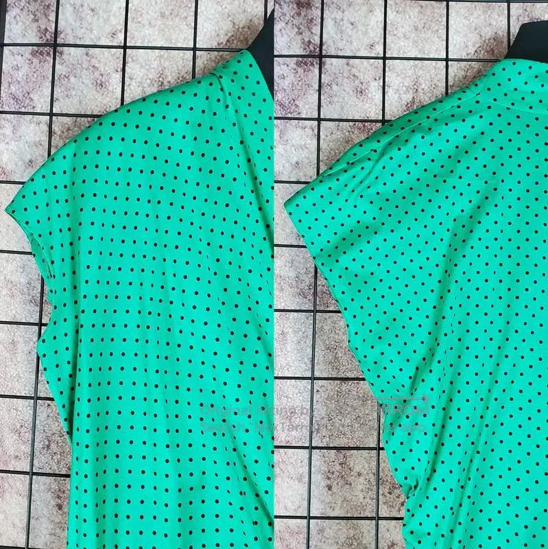 Dior Dior Summer Green Polka Dot Short Sleeve T. Size M / US 6-8 / IT 42-44 - 7 Thumbnail