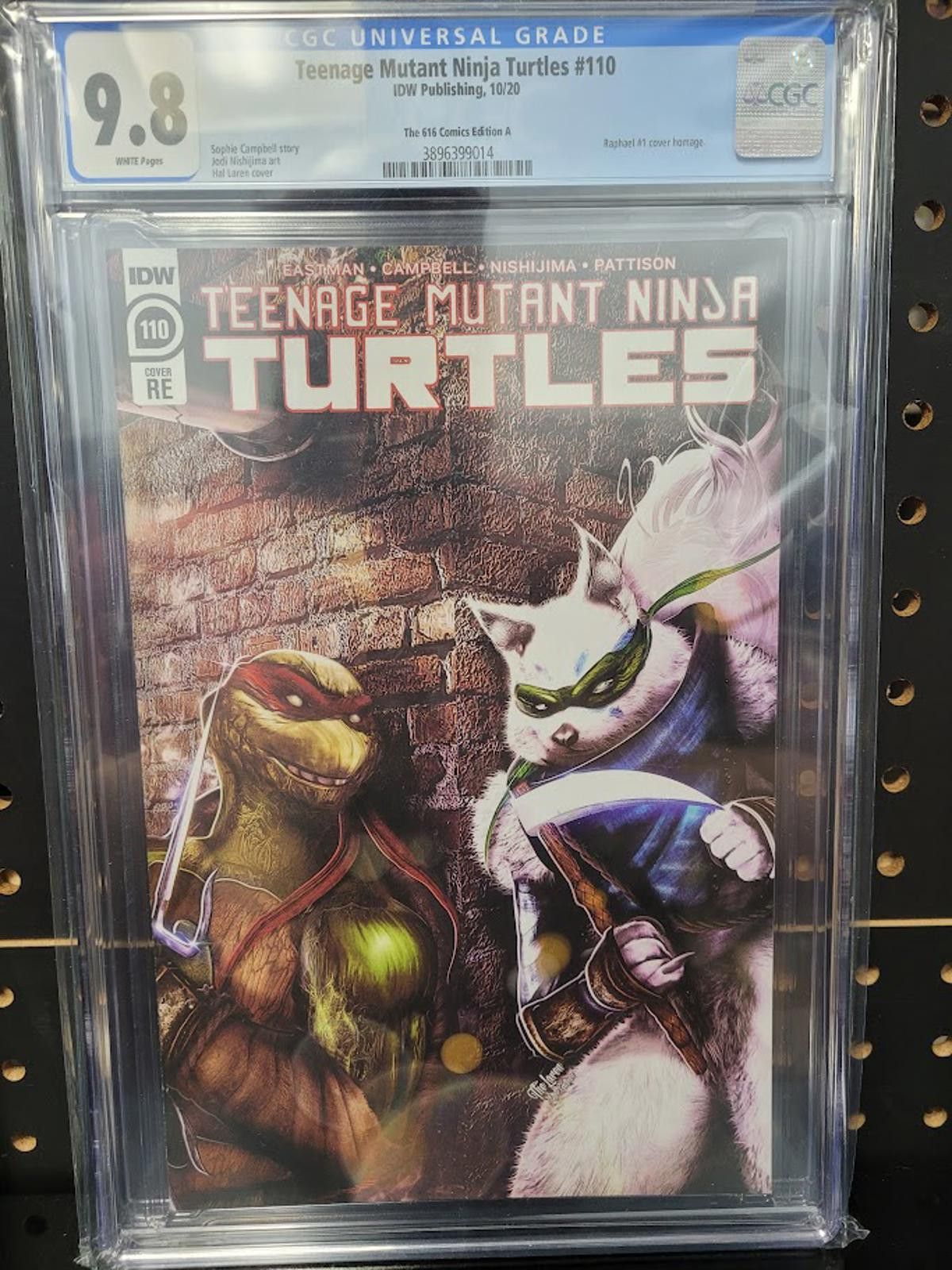 Other Teenage Mutant Ninja Turtles #110 CGC 9.8 - Raph #1 Homage Size ONE SIZE - 1 Thumbnail