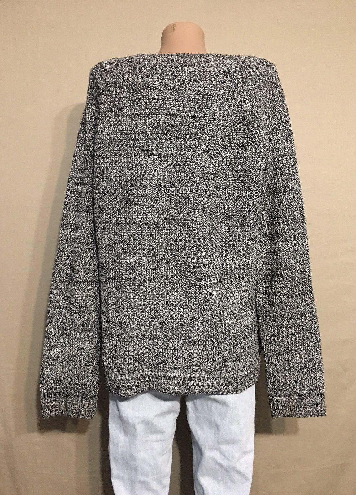 Sandro SANDRO Paris Grey Knit Wool Angora Cashmere Sweater Size L Size L / US 10 / IT 46 - 4 Thumbnail