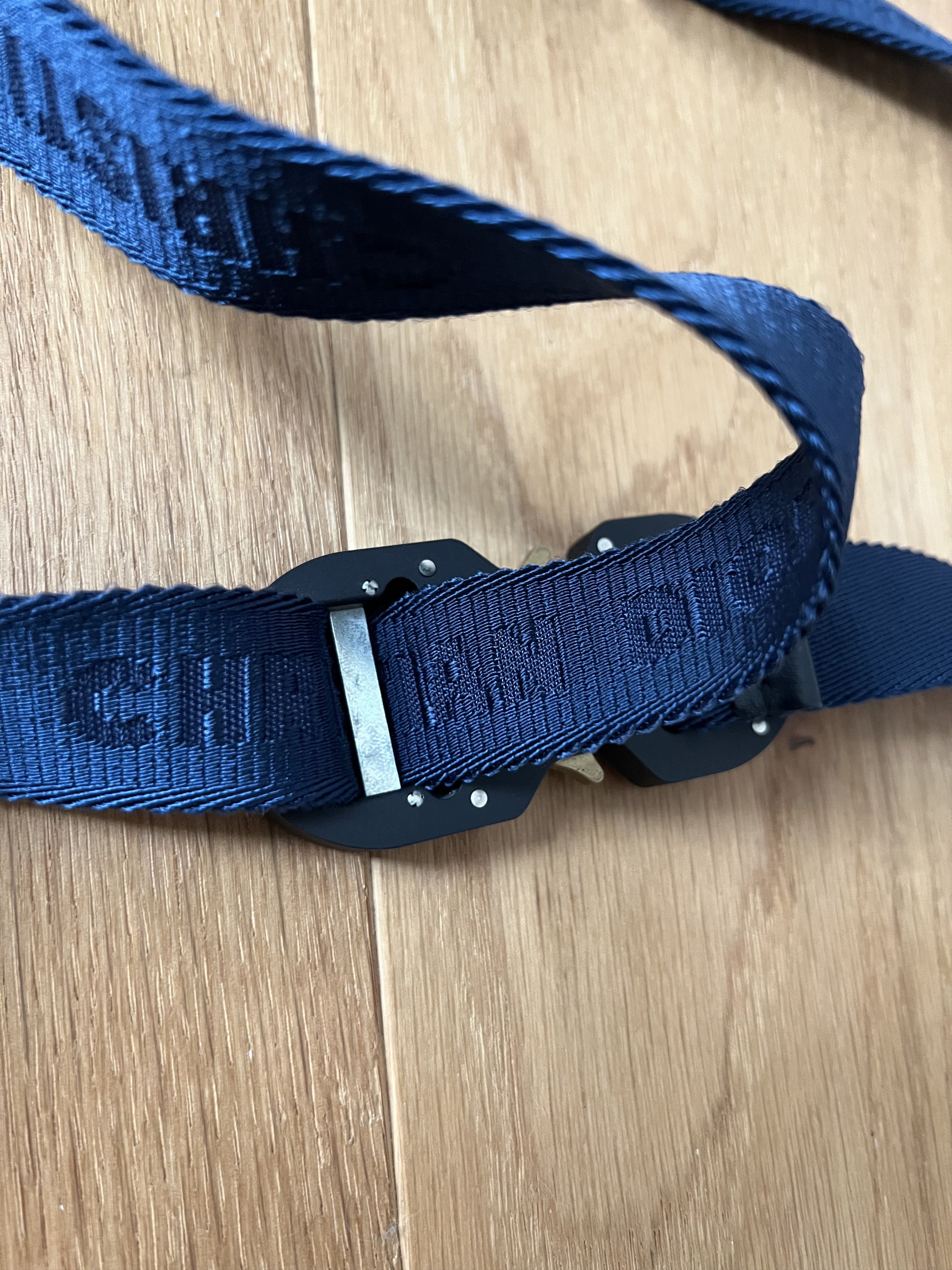 Dior Dior Homme PF19/Hajime Sorayama Gabardine Rollercoaster Belt Size 34 - 6 Thumbnail