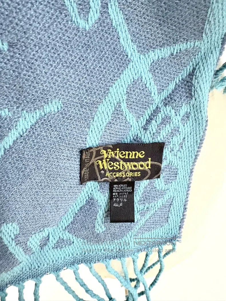 Vivienne Westwood Vivienne Westwood Vintage Blue Double-Sided Saturn Imprint Size ONE SIZE - 5 Thumbnail