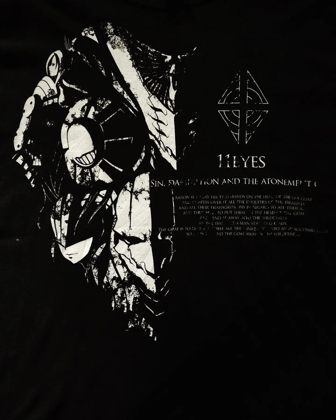Anime × Japanese Brand 11eyes Big Art Anime Tees Printstar Size US L / EU 52-54 / 3 - 2 Thumbnail
