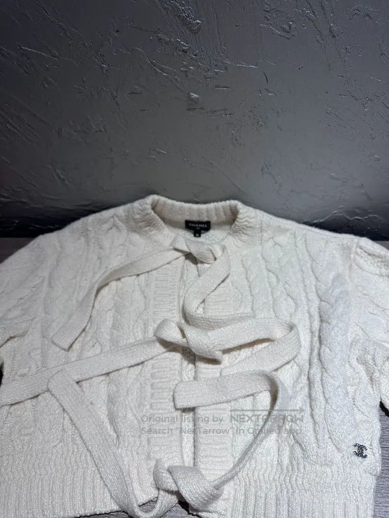 Chanel Chanel 24n bow sweater cardigan coat Size XS / US 0-2 / IT 36-38 - 1 Thumbnail
