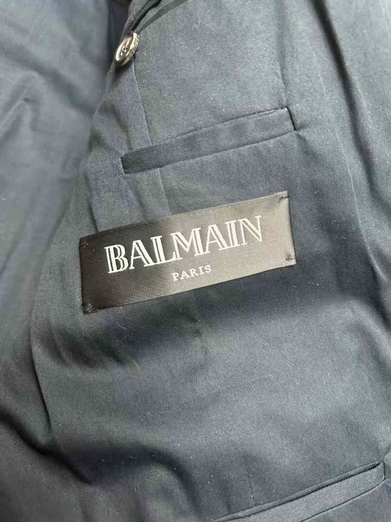 Balmain Balmain Main Line Full Leather Court Jacket-2507 Size US M / EU 48-50 / 2 - 4 Thumbnail