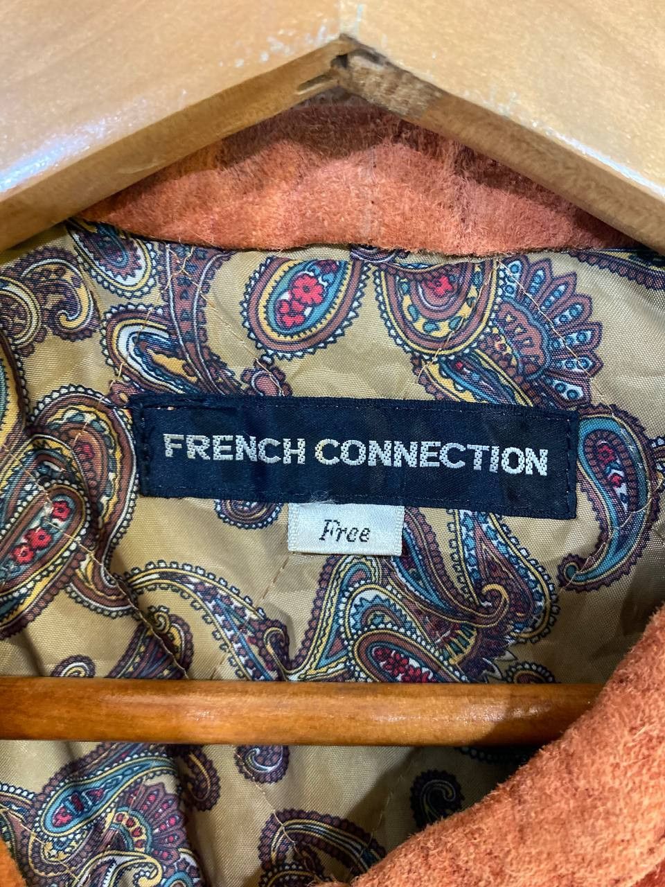 FCUK french connection soft leather jacket nice design Size US L / EU 52-54 / 3 - 4 Thumbnail
