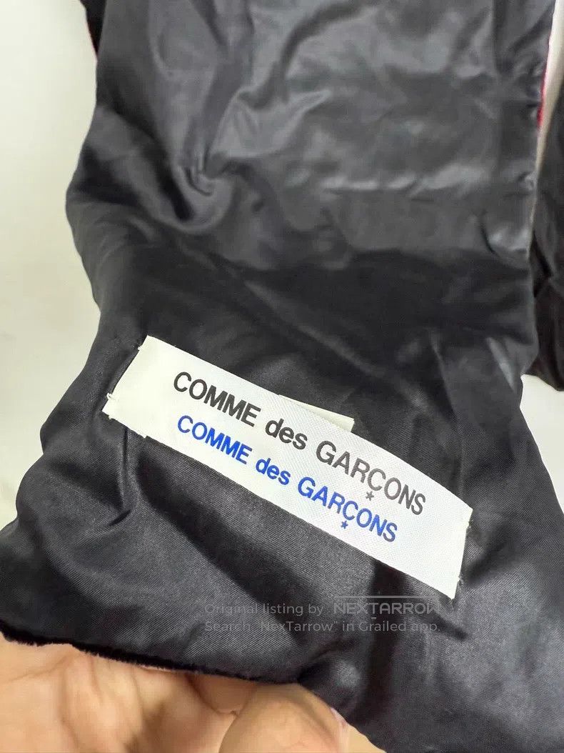 Comme des Garcons Comme Des Garcons Metallic velvet and silk satin scarf Size ONE SIZE - 7 Thumbnail