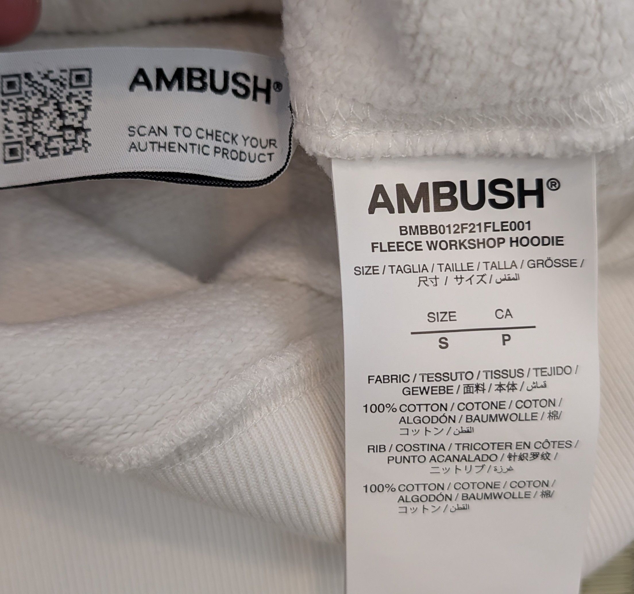 Ambush Design Ambush Tokyo Workshop Exclusive Hoodie Made in Portugal Size US S / EU 44-46 / 1 - 4 Thumbnail