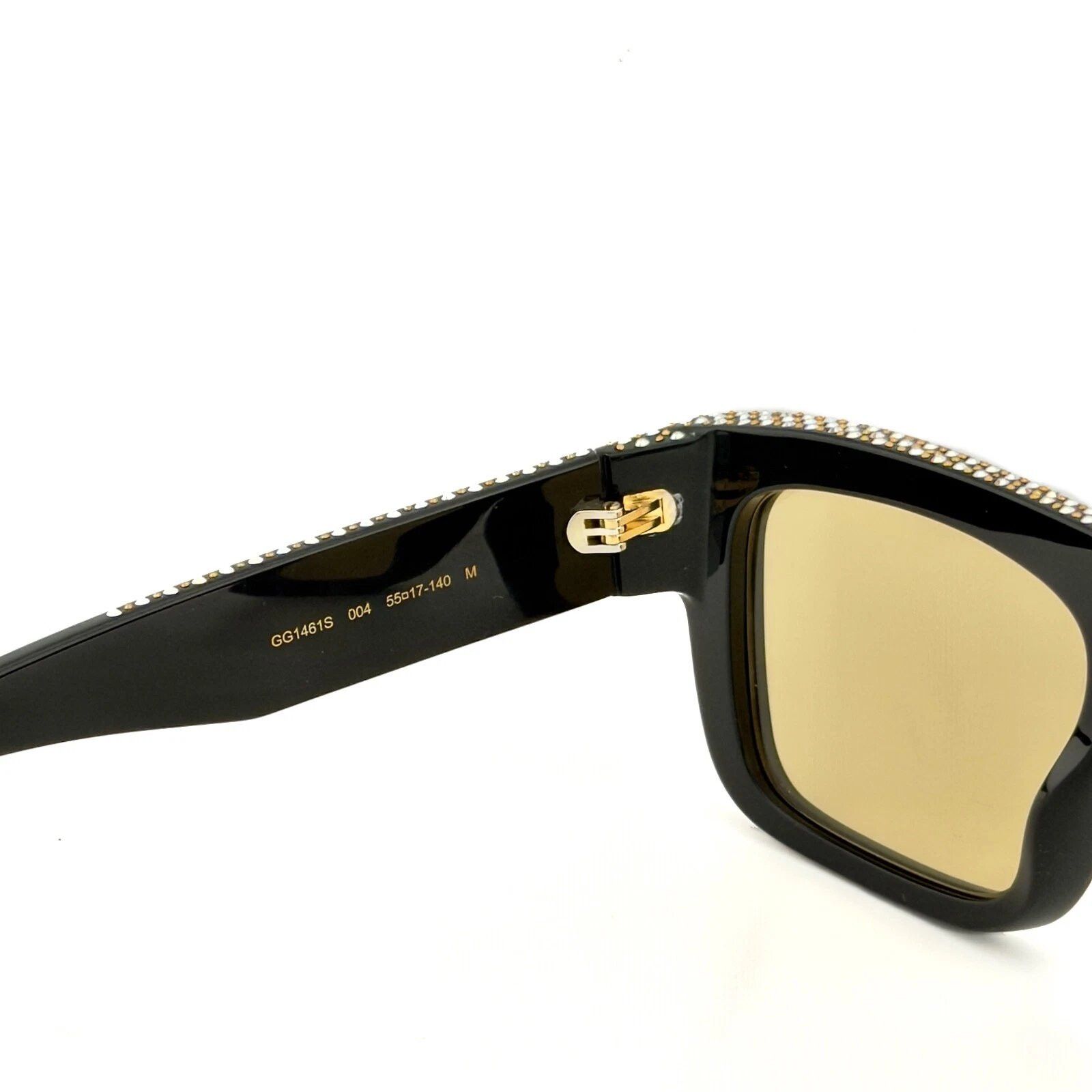 Gucci GUCCI HOLLYWOOD 1461 Black Rim Gg1461S 004 Sunglasses Size ONE SIZE - 8 Thumbnail