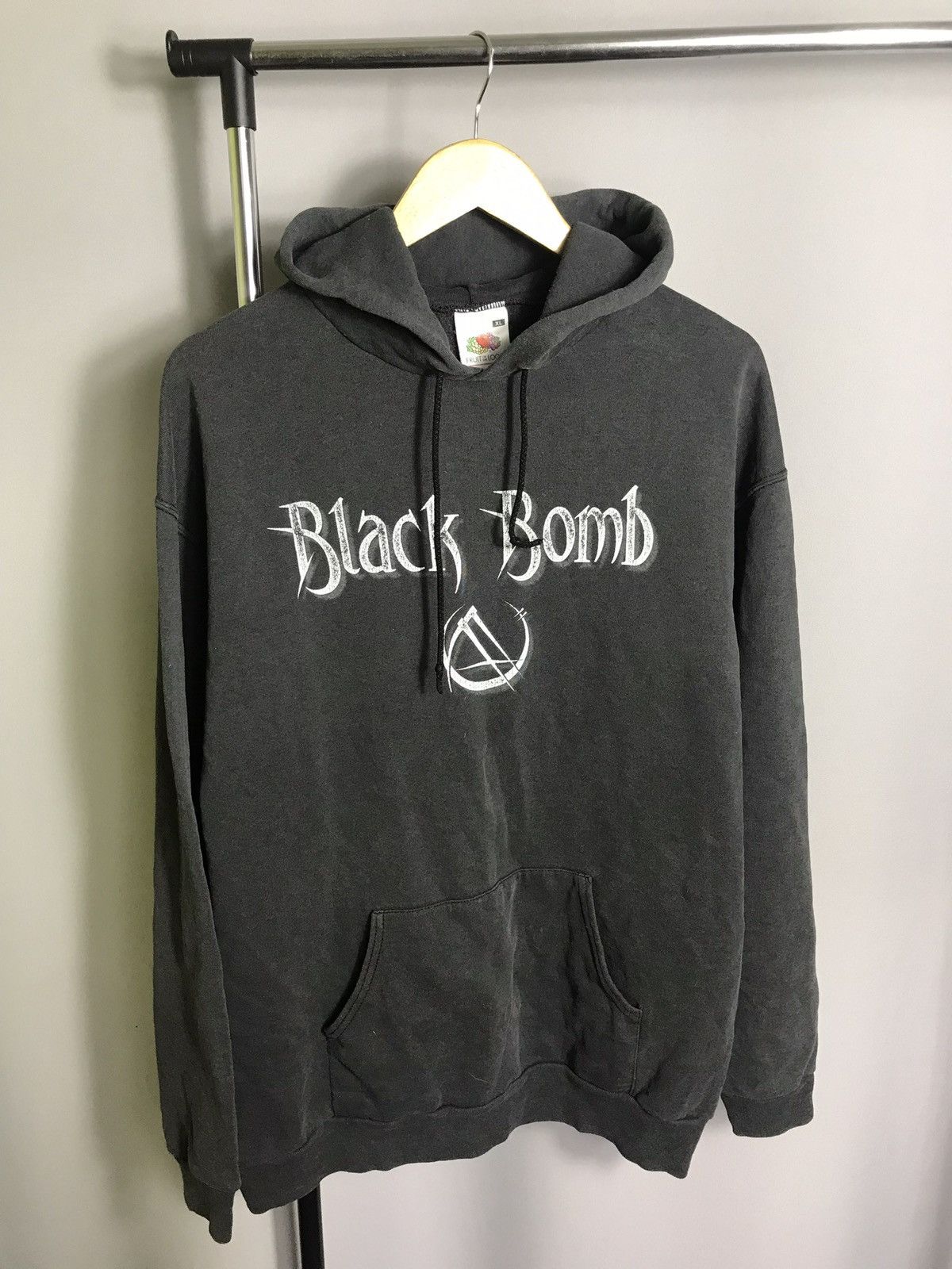 Black Bomb A France Rock Metal Black Vintage Hoodie Mens