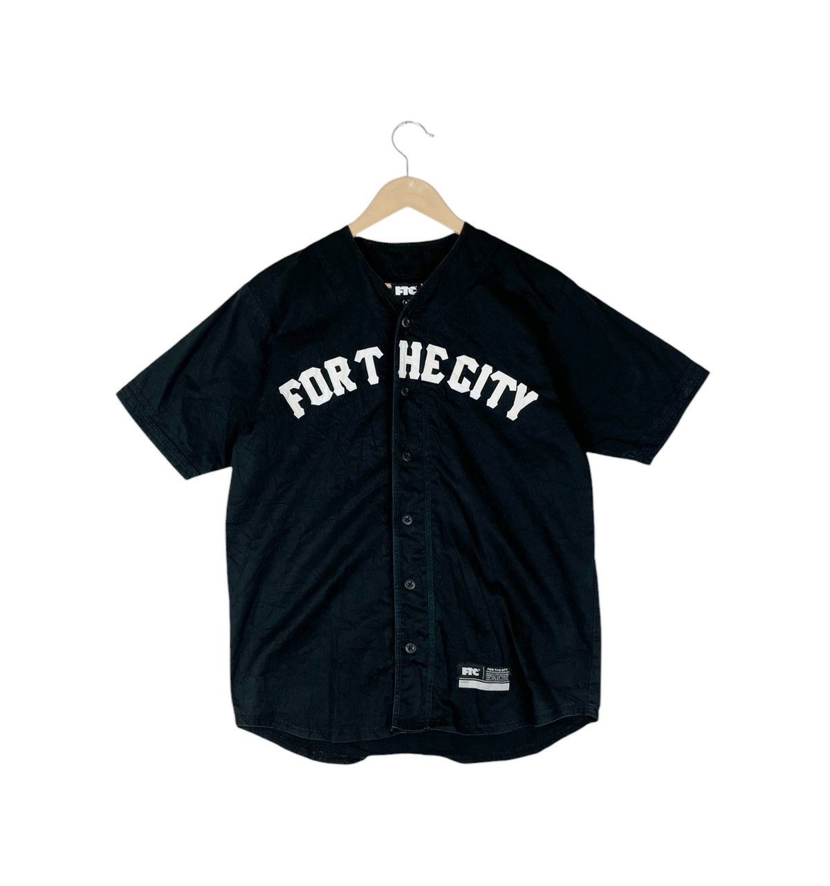 FTC “For The City” Skateboard Baseball Jersey Shirt