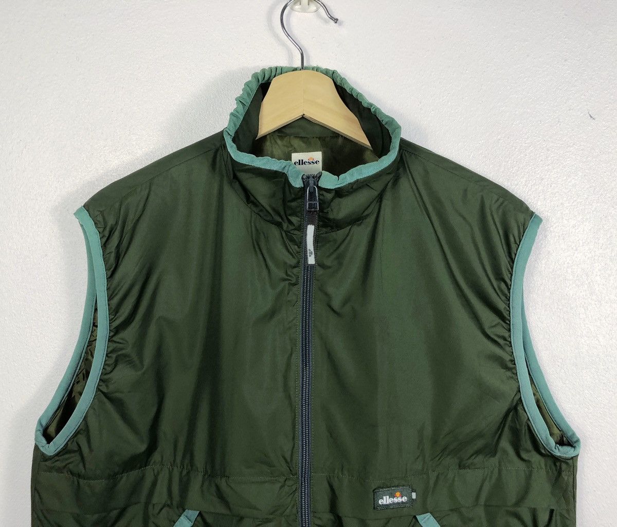 Ellesse Rare Vintage Ellesse Zipper Vest Size US L / EU 52-54 / 3 - 2 Thumbnail