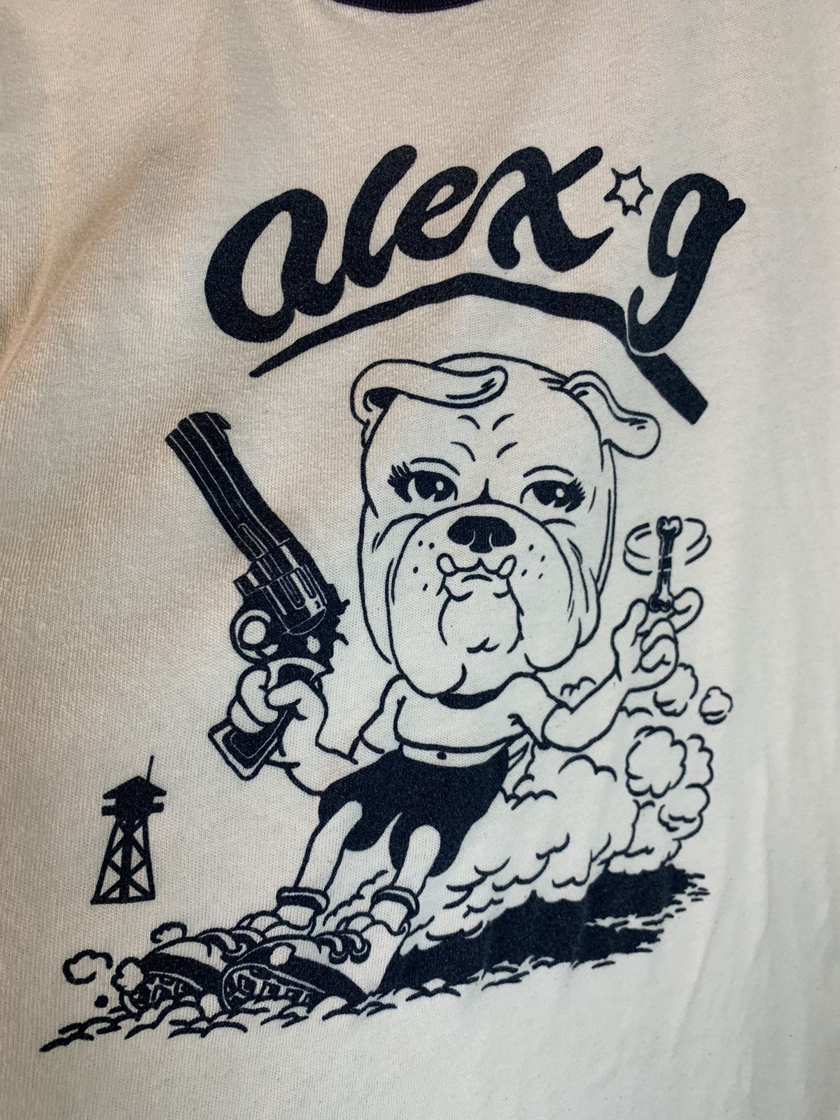 Band Tees *RARE* Sandy Alex G Dog Revolver Band Tour Art T-Shirt Size US L / EU 52-54 / 3 - 2 Thumbnail