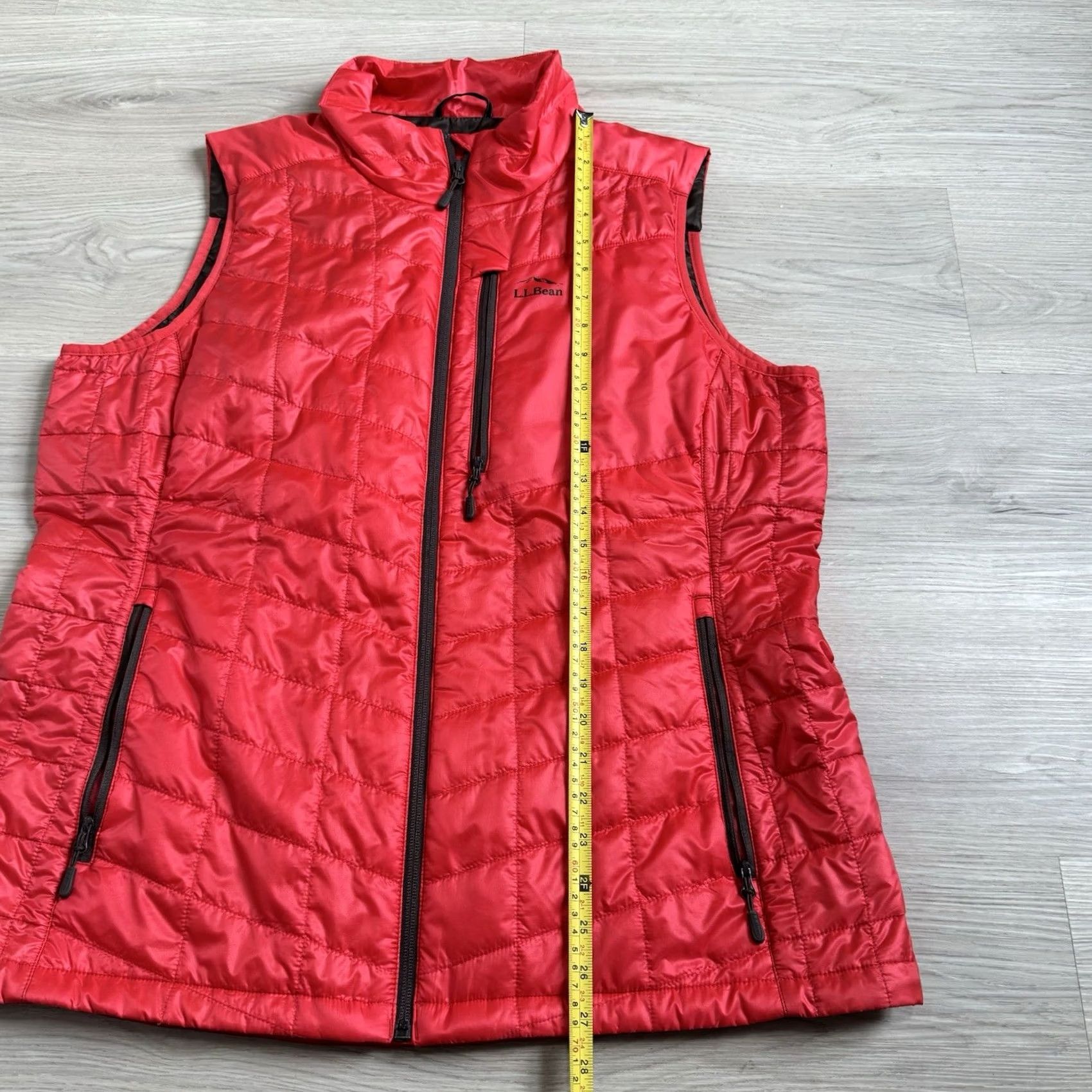 Vintage VINTAGE? No—LL Bean Primaloft Packaway Vest Womens XL Pink Packable Lightweight Outdoors Size XL / US 12-14 / IT 48-50 - 6 Thumbnail