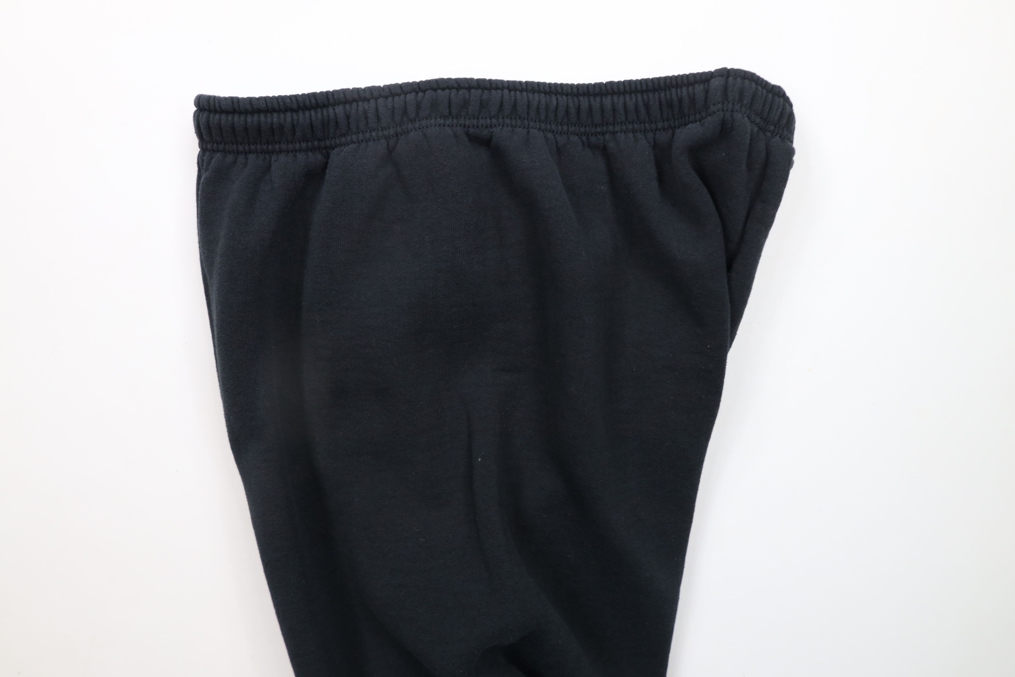 Vintage Vintage 90s Streetwear Heavyweight Sweatpants Joggers Black Size US 38 / EU 54 - 7 Thumbnail