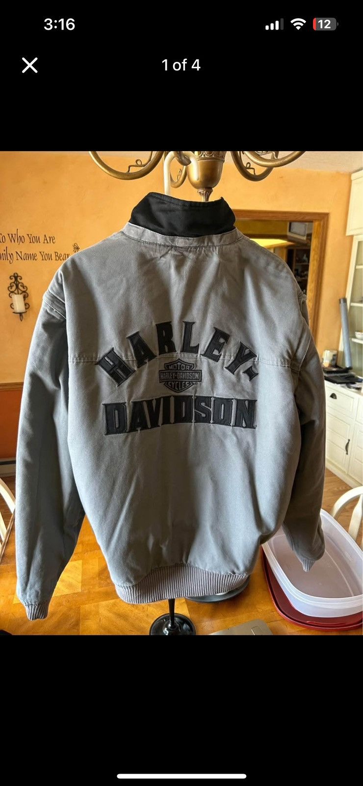 Harley Davidson Harley Davidson Reversible Coat Size US XL / EU 56 / 4 - 2 Thumbnail