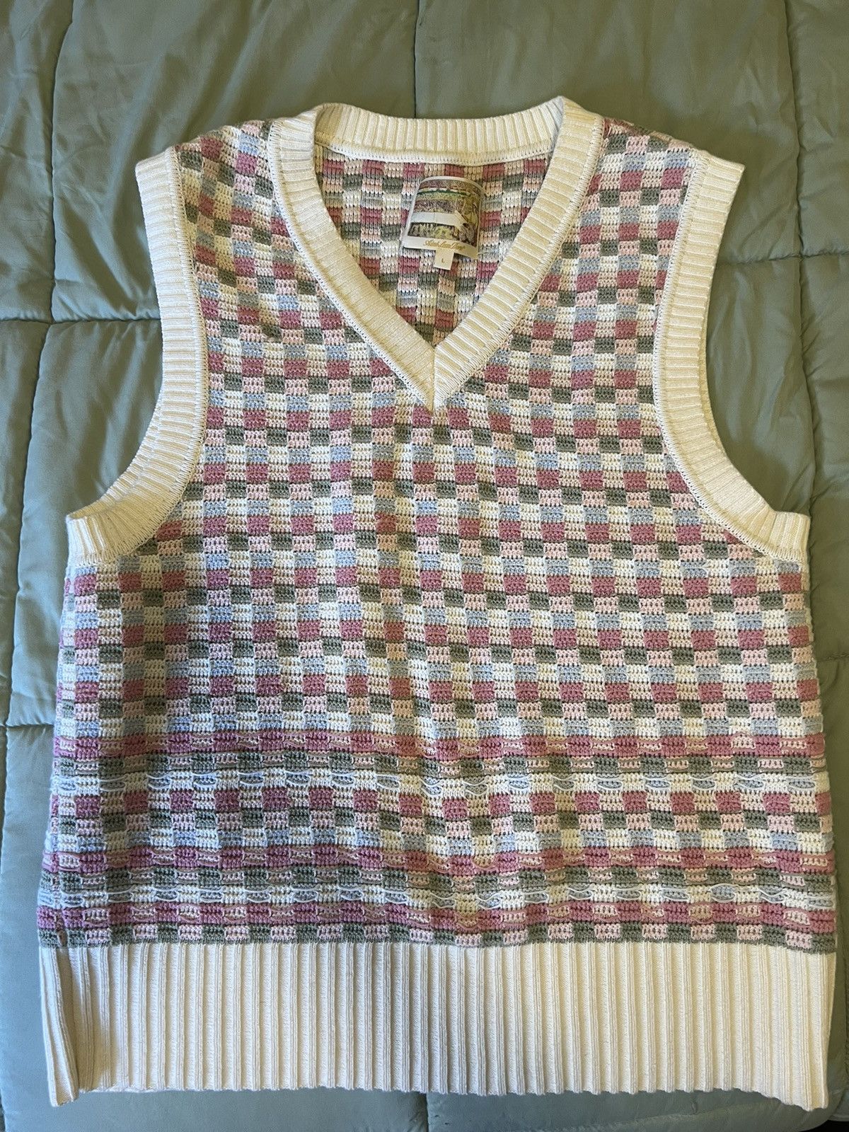 Aime Leon Dore Aime Leon Dore Crochet Vest Size US L / EU 52-54 / 3 - 2 Thumbnail