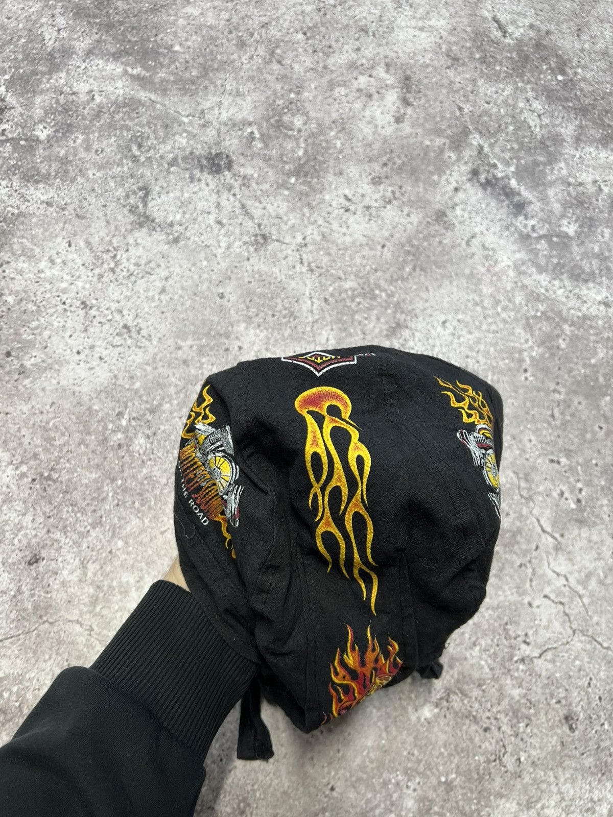 Harley Davidson Harley-Davidson Mexico X3 Biker Headwrap Bandana Cap Faded Size ONE SIZE - 14 Thumbnail