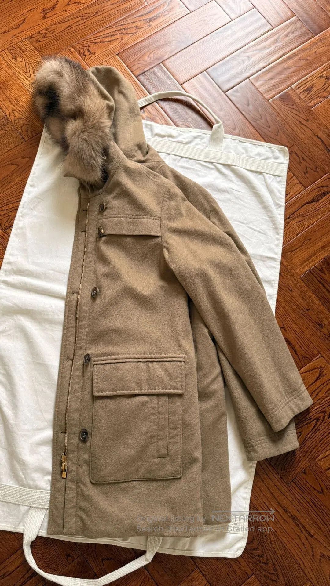 Loro Piana Loro Piana Baby Cashmere Fur Coat. Size US M / EU 48-50 / 2 - 6 Thumbnail
