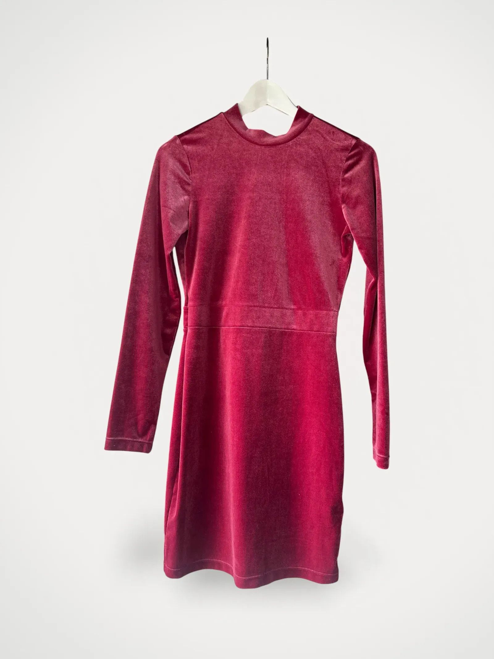 H&M H&M Sammet klänning med öppen rygg Dress Size XS / US 0-2 / IT 36-38 - 1 Thumbnail