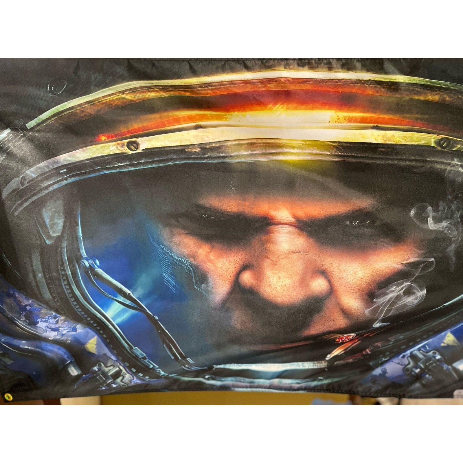Nintendo Starcraft II 2 5ft Flag PC 1998 Blizzard Banner Poster RTS Size ONE SIZE - 3 Thumbnail