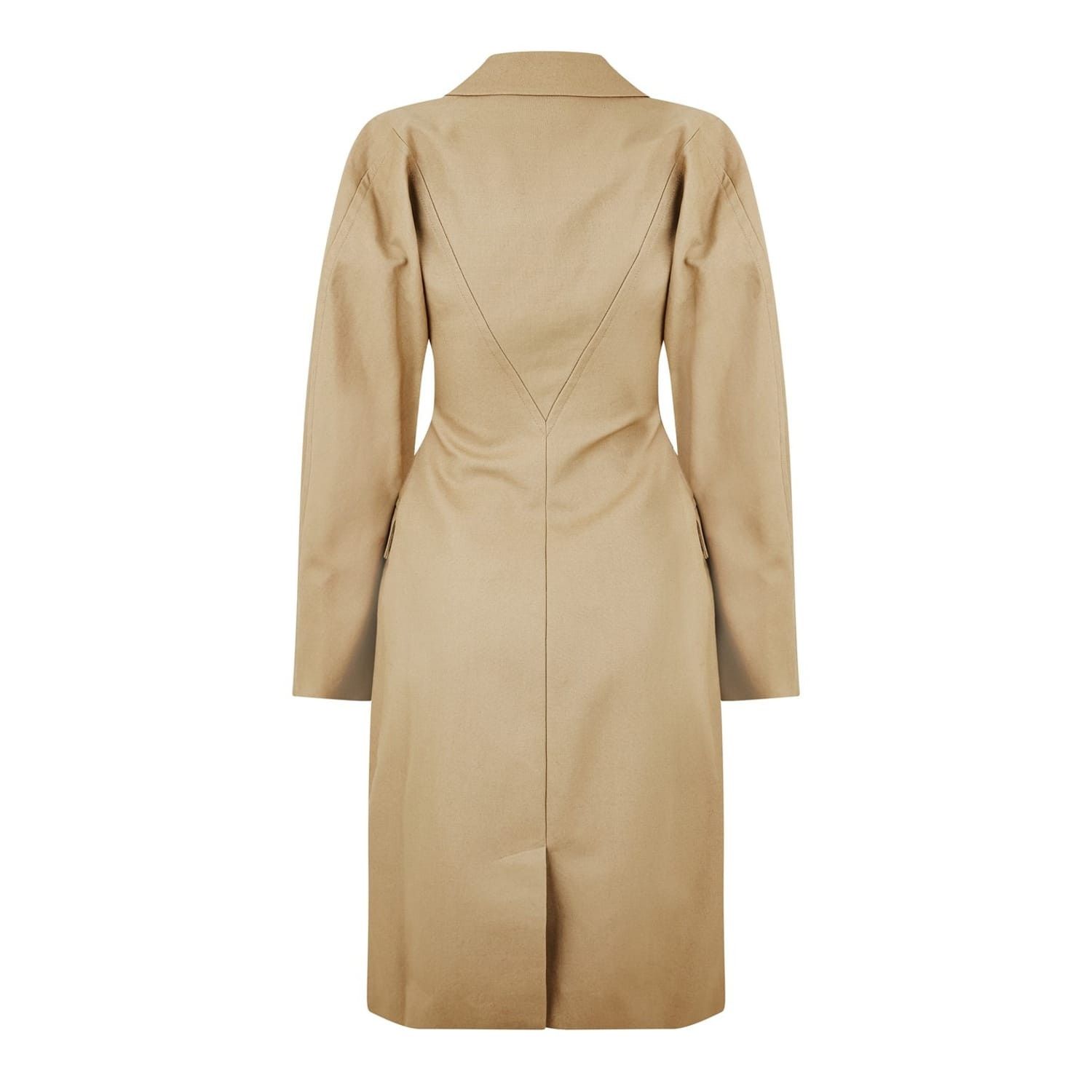 Bottega Veneta Bottega Veneta Blazer Regular Fit Coat in Beige Size XS / US 0-2 / IT 36-38 - 2 Thumbnail