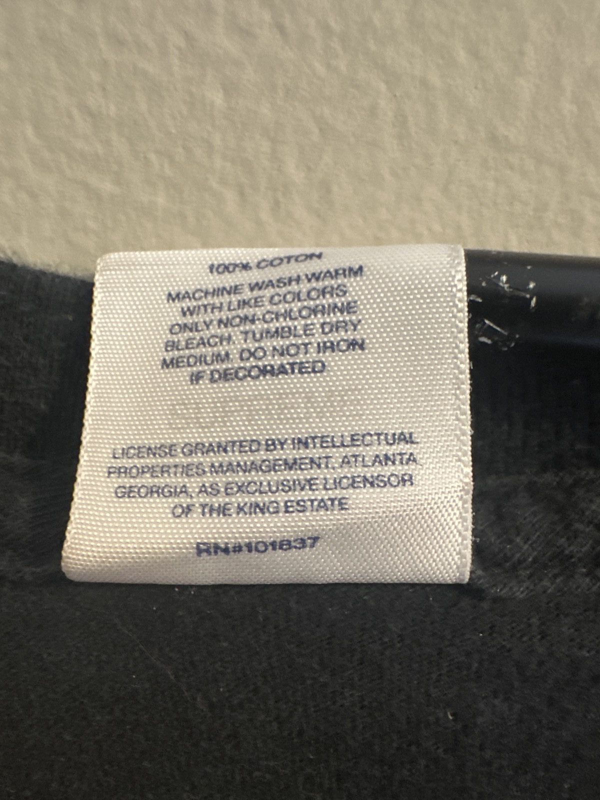 Supreme Martin Luther King Jr. Supreme Tee Black Size US M / EU 48-50 / 2 - 4 Thumbnail