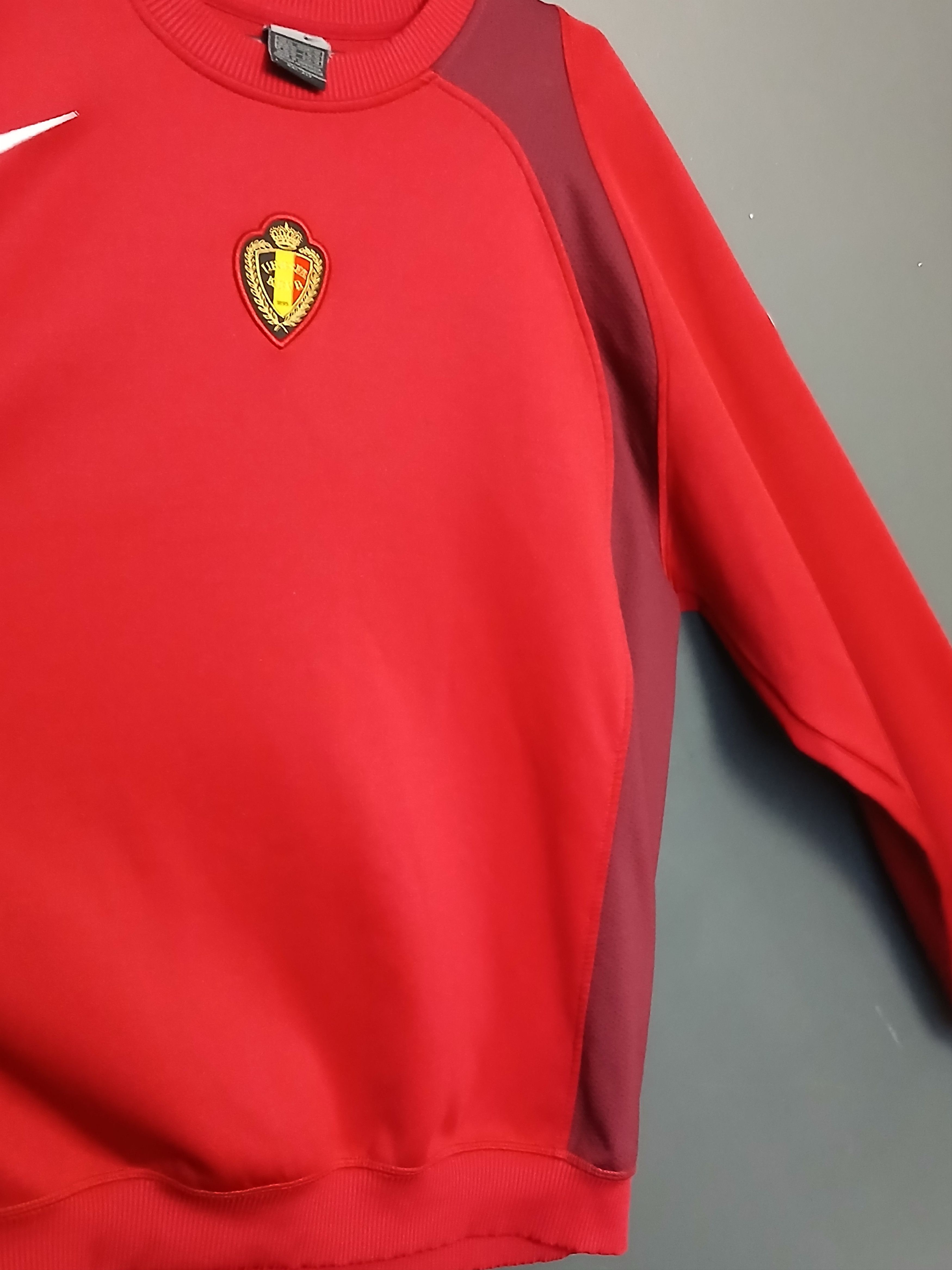 Nike Belgium National Team Football Sweatshirt Size US XL / EU 56 / 4 - 8 Thumbnail
