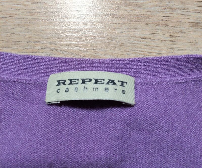 Vintage 100% cashmere vest light purple vintage comfortable Size XS / US 0-2 / IT 36-38 - 2 Thumbnail