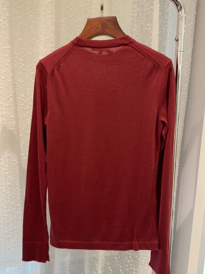 Loro Piana LORO PIANA Round neck knit top Size XS / US 0-2 / IT 36-38 - 2 Thumbnail