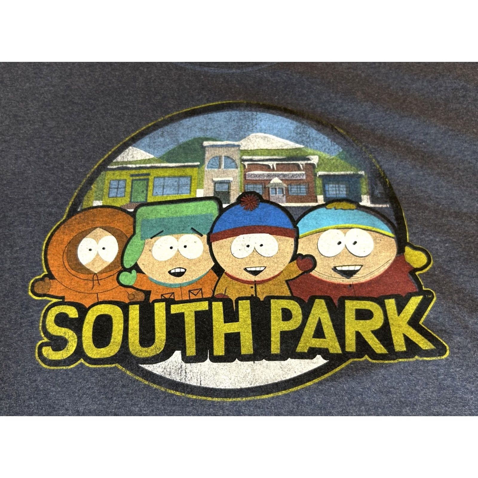 Vintage VINTAGE South Park Shirt Mens XL Cartoon TV Show Stan Kyle Kenny Cartman Y2K Size US XL / EU 56 / 4 - 2 Thumbnail