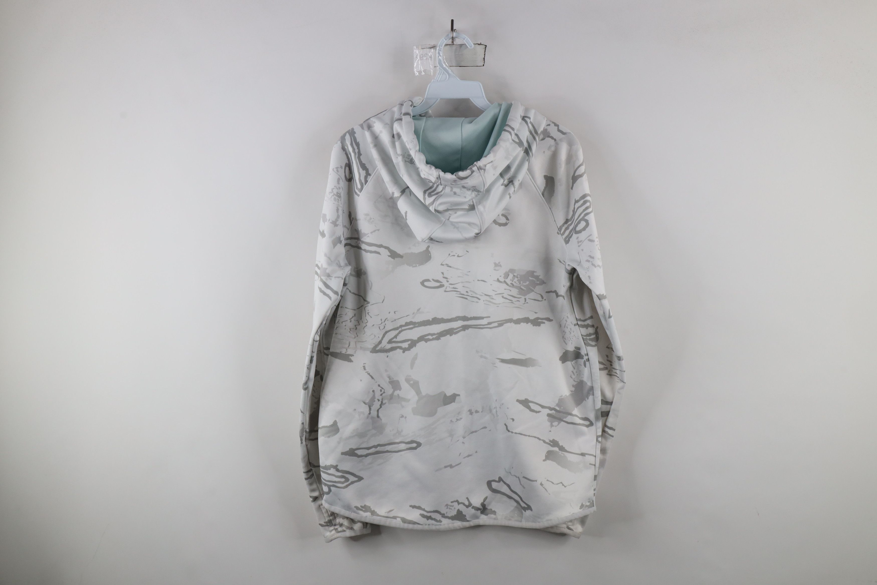 Under Armour × Vintage Under Armour Storm Camouflage Hoodie Sweatshirt White Size M / US 6-8 / IT 42-44 - 11 Thumbnail
